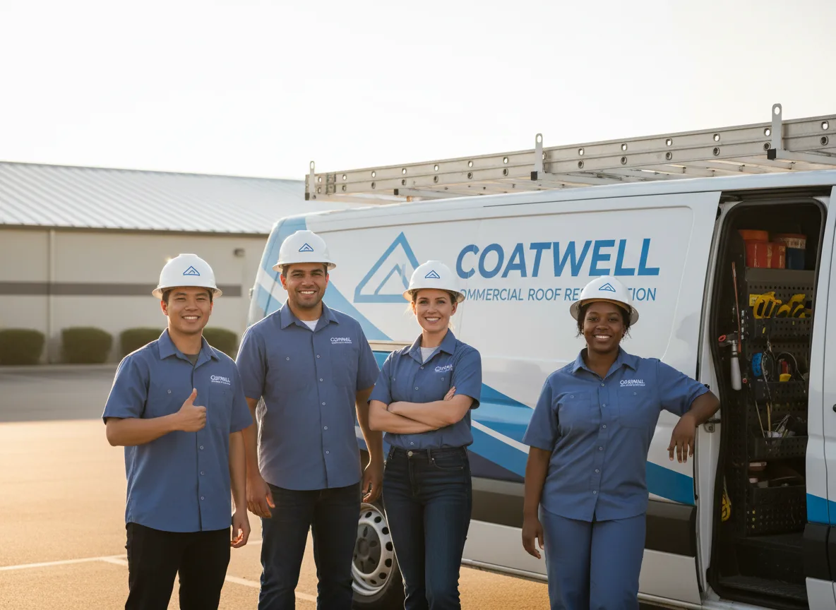Commercial roof coating company in Elgin, OK